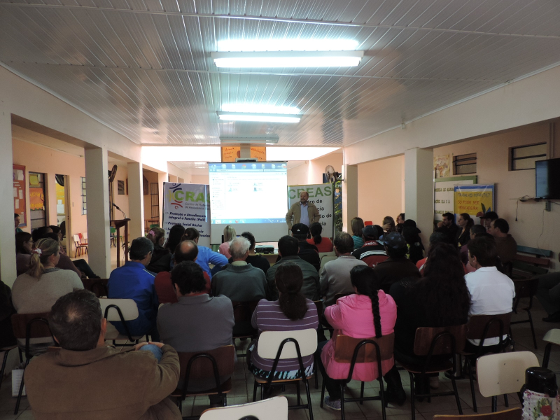 Projeto "Cata-vento" em andamento